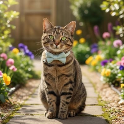 Collier pour chat | Nœud papillon coloré - Monminouchat
