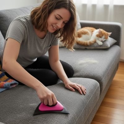 Brosse anti poil | Poilouf - Chicetchat