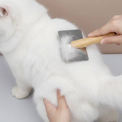 Brosse chat poil long | DémêlDoux - Chicetchat