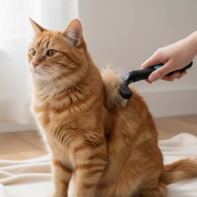 Brosse Chat | Anti - Poils Premium - Chicetchat