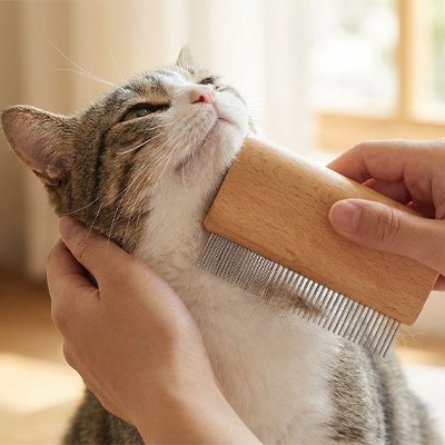 Brosse poil chat | DouceFélins - Chicetchat