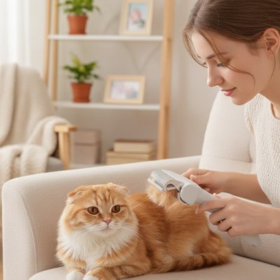 Brosse pour Chat | Anti - Boules de Poils - Chicetchat