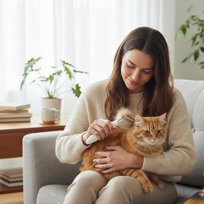 Brosse pour Chat | Anti - Boules de Poils - Chicetchat