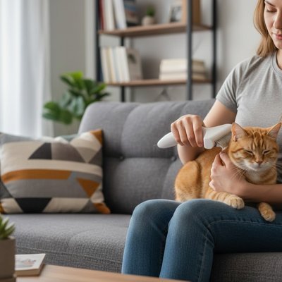 Brosse pour Chat | Anti - Boules de Poils - Chicetchat