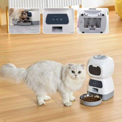 Distributeur croquette chat automatique | BellaCroq