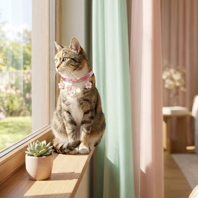 Collier Chat | Accessoire avec médaille tendance et confortable - Monminouchat