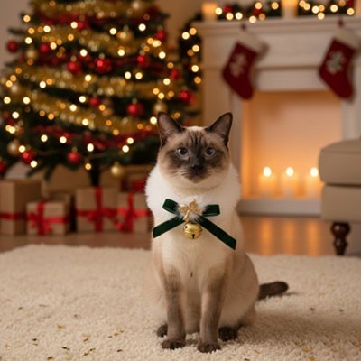 Collier Chat | Clochette dorée - Monminouchat