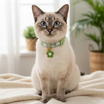 Collier Chat | Noisette - Monminouchat