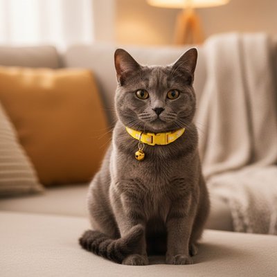 Collier Chat | Clochette - Monminouchat
