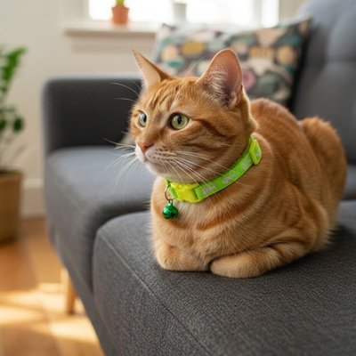 Collier Chat | Clochette - Monminouchat