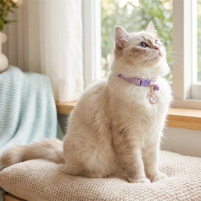 Collier Chat | Ajustable pour chats actifs et aventuriers - Monminouchat