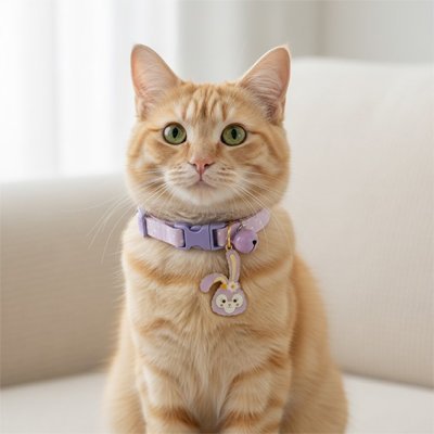 Collier Chat | Ajustable pour chats actifs et aventuriers - Monminouchat