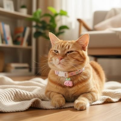 Collier chat | en tissu respirant pour un usage quotidien - Chicetchat