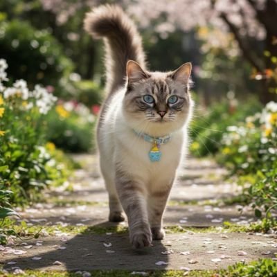 Collier chat | Tissu respirant et léger - Chicetchat