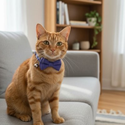 Collier pour chat | Nœud papillon coloré - Monminouchat