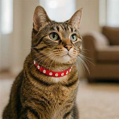 Collier pour Chat | Élégant et Ajustable - Monminouchat