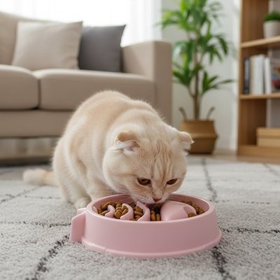 Gamelle anti glouton chat | Whiskora - Chicetchat