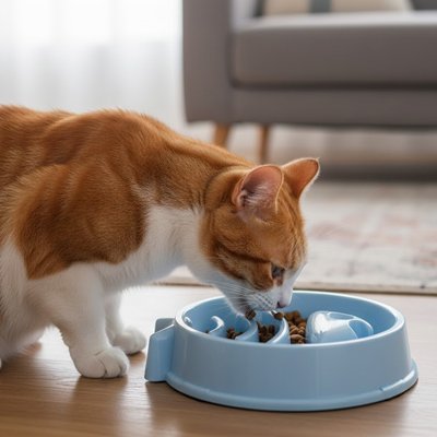 Gamelle anti glouton chat | Whiskora - Chicetchat