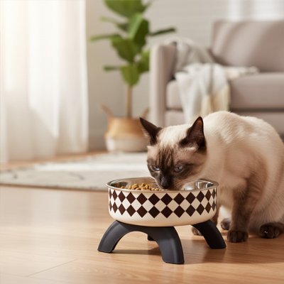 Gamelle chat surélevée | Miaelis - Chicetchat