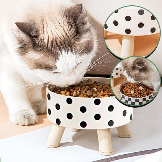 Gamelle pour chat | Ergonomique Antidérapante - Monminouchat