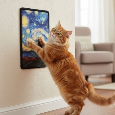 Griffoir Chat | Mural – Anti Dégâts Mobilier - Chicetchat