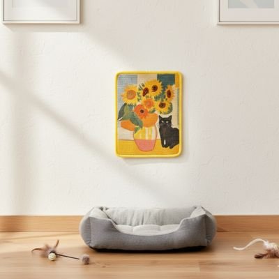 Griffoir pour Chat | Tapis Griffoir Mural pour Chat – Sisal - Chicetchat