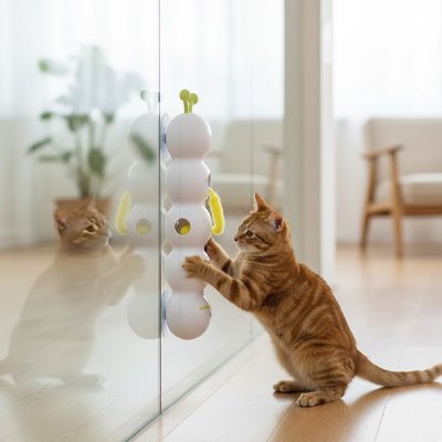 Jouet chat interactif