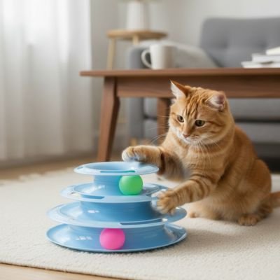 Jouet pour chat interactif | Instinct de chasse - Chicetchat