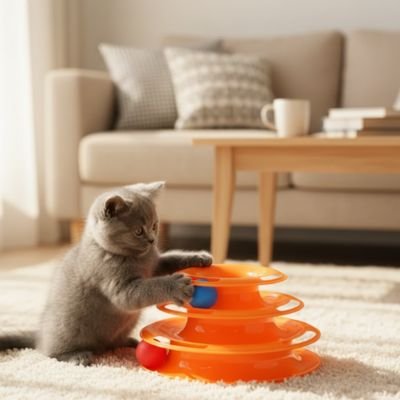 Jouet pour chat interactif | Instinct de chasse - Chicetchat