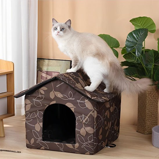 Niche extérieur pour chat | Féliproof - Chicetchat
