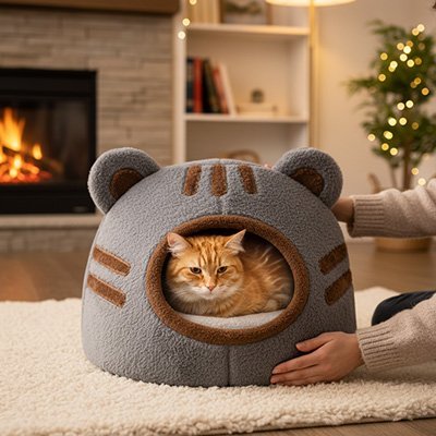 Niche pour Chat | Velour - Chicetchat