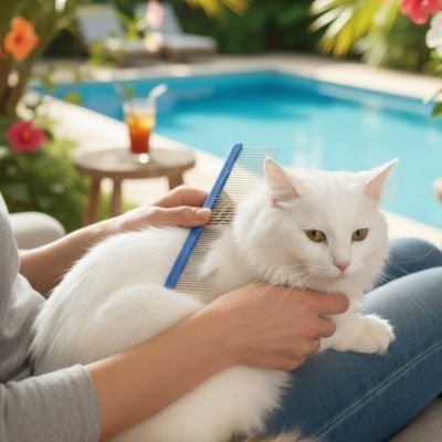 Peigne chat | Anti - nœuds en Douceur - Monminouchat