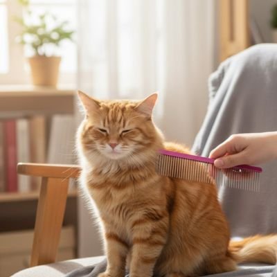 Peigne chat | Anti - nœuds en Douceur - Monminouchat