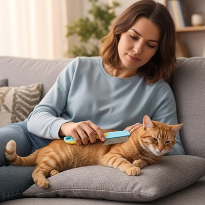 Peigne pour chat | Moustache & Poils - Chicetchat