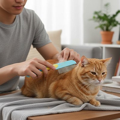 Peigne pour chat | Moustache & Poils - Chicetchat