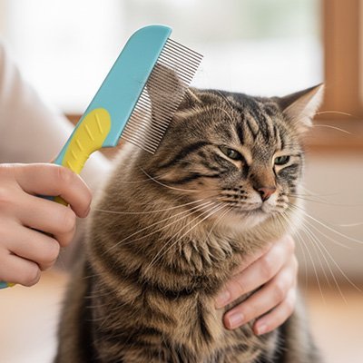 Peigne pour chat | Moustache & Poils - Chicetchat