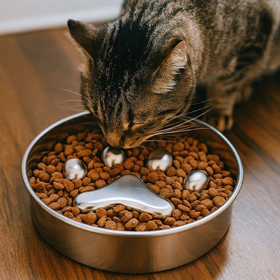 Gamelle anti glouton chat | DigestCare - Chicetchat
