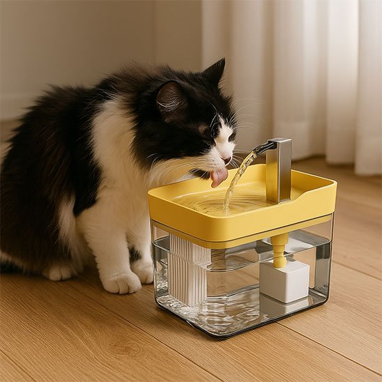 FONTAINE A EAU CHAT| FéliFresh - Chicetchat