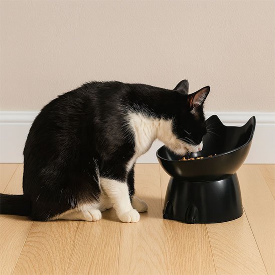 Gamelle Chat surélevée | PetitTrône - Chicetchat