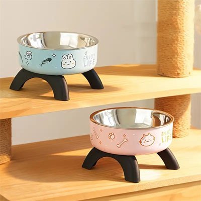 Gamelle chat surélevée | Katera - Chicetchat
