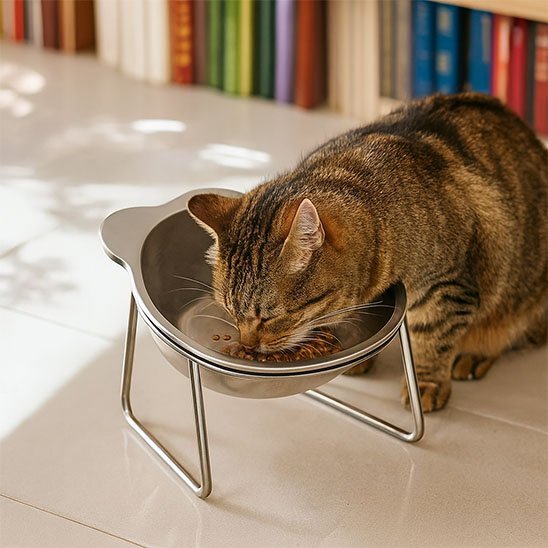 Gamelle pour chat | ÉcoFélin - Chicetchat