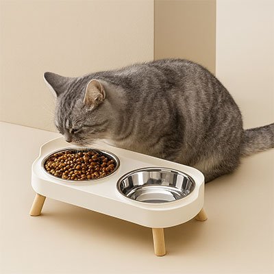 Gamelle pour chat | Catello - Chicetchat