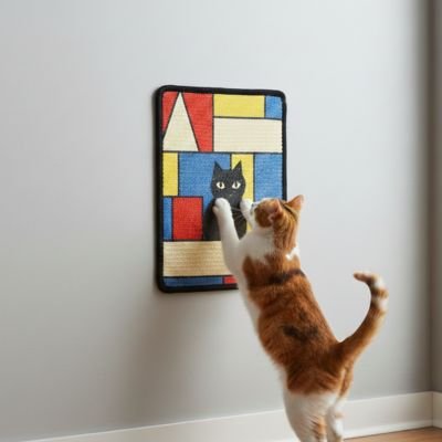 Griffoir Chat | Griffoir Mural Design en Sisal - Chicetchat